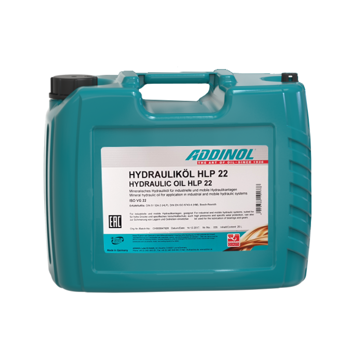 Addinol Hydrauliköl HLP 22 / 20 Liter