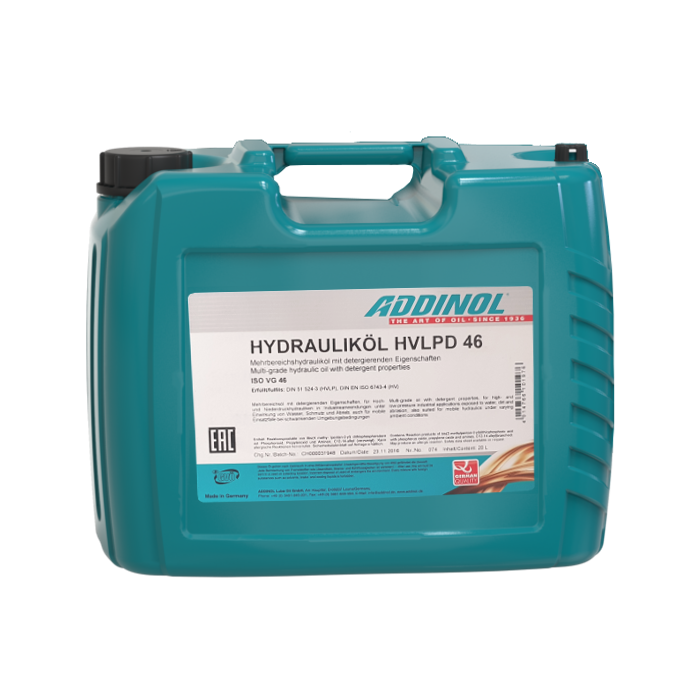 Addinol Hydrauliköl HVLP-D 46 / 20 Liter