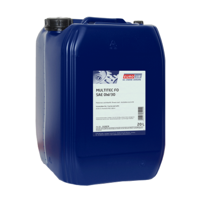 Eurolub Motoröl 0W30 Multitec FO / 20 Liter