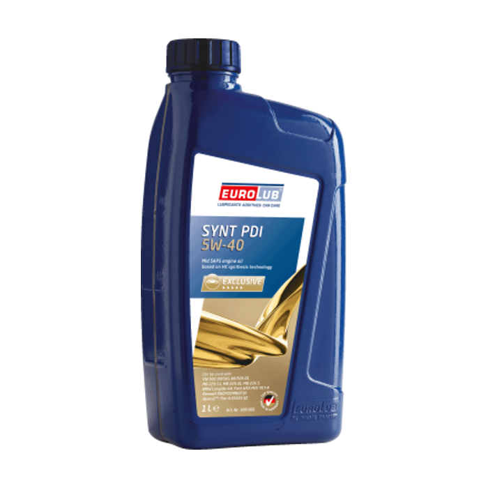Eurolub Motoröl 5W40 Synt PDI / 1 Liter