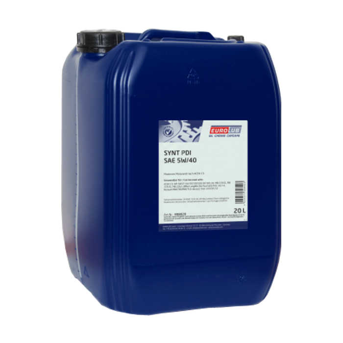 Eurolub Motoröl 5W40 Synt PDI / 20 Liter