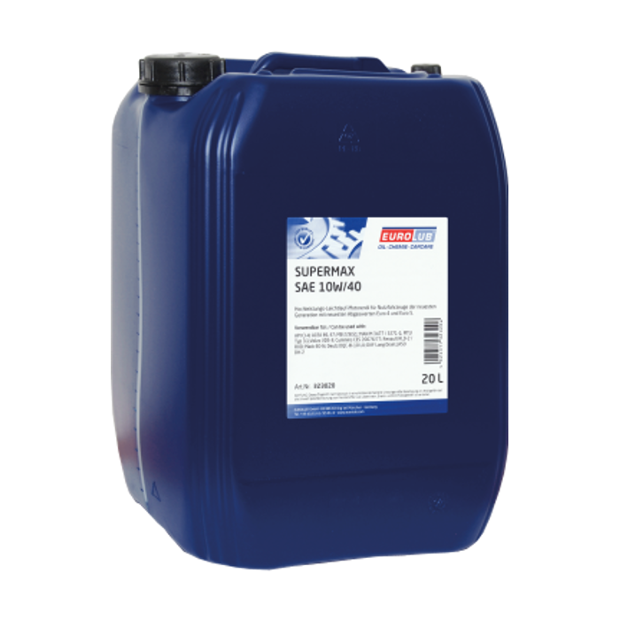 Eurolub Motoröl 10W40 Supermax / 20 Liter