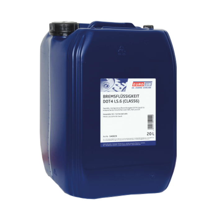 Eurolub Bremsflüssigkeit DOT 4 LS.6 (Class 6) / 20 Liter
