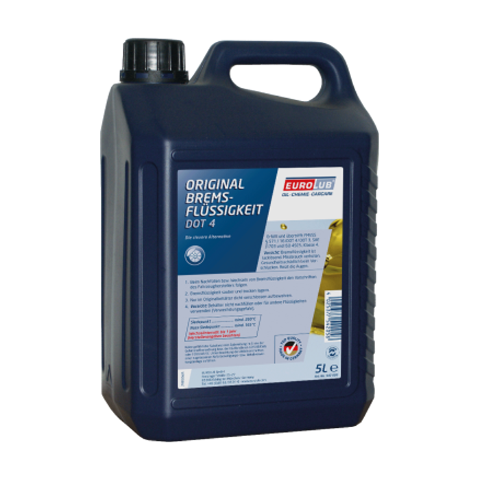 Eurolub Bremsflüssigkeit DOT 4 / 5 Liter