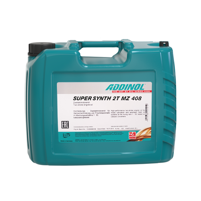 Addinol Super Synth 2T MZ 408 / 20 Liter