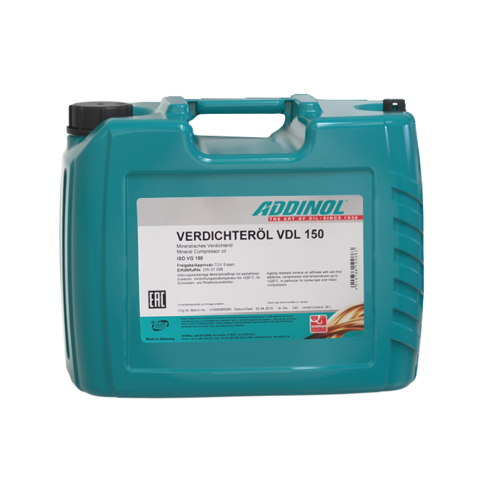 Addinol Verdichteröl VDL 150 / 20 Liter
