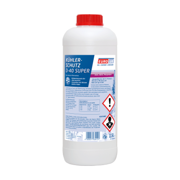 Eurolub Kühlerschutz D-40 Super / 1,5 Liter