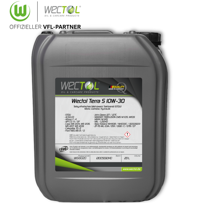 WECTOL Terra S 10W-30 STOU / 20 Liter