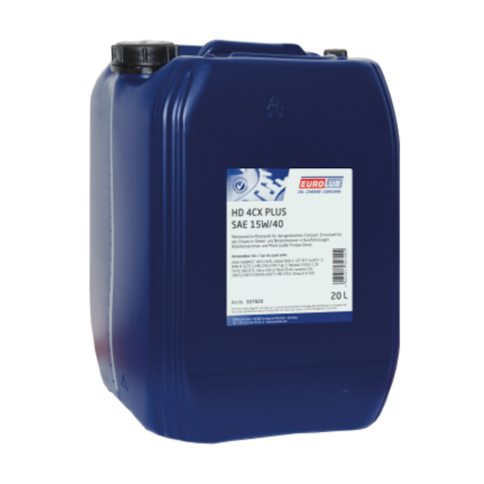 Eurolub Motoröl 15W40 HD 4 CX Plus 15W-40 / 20 Liter