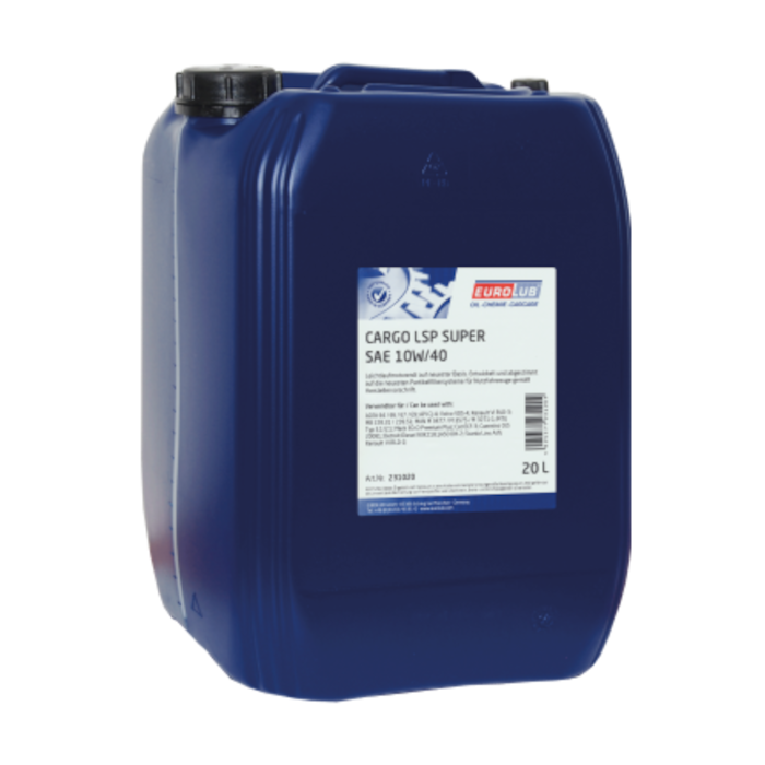 Eurolub Motoröl 10W40 Cargo LSP Super 10W-40 / 20 Liter