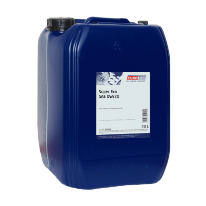 Eurolub Motoröl 0W20 Super Eco 0W-20 / 20 Liter