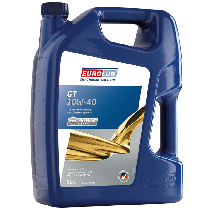 Eurolub Motoröl 10W40 GT 10W-40 / 5 Liter