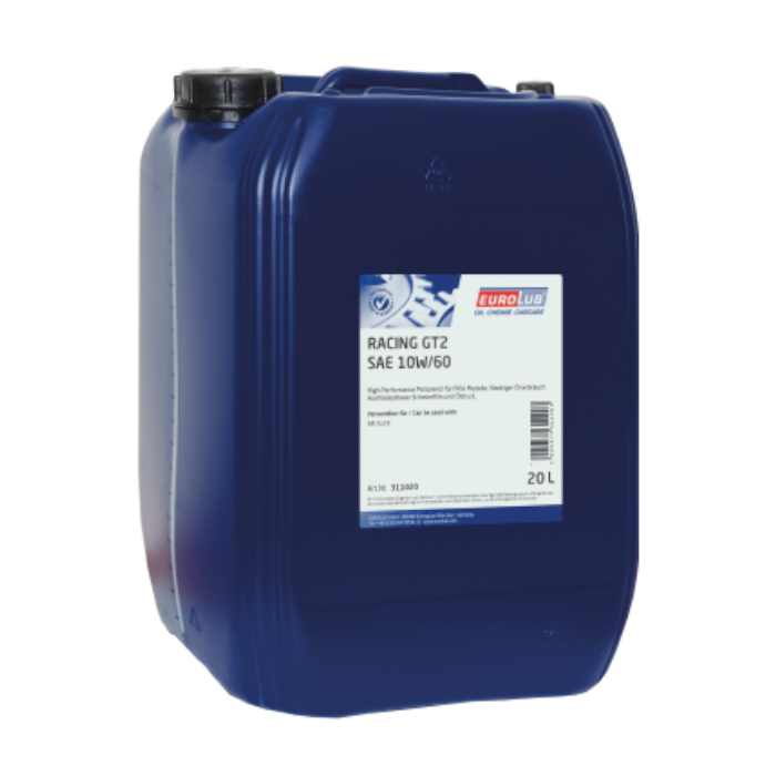 Eurolub Motoröl 10W60 Racing GT2 10W-60 / 20 Liter