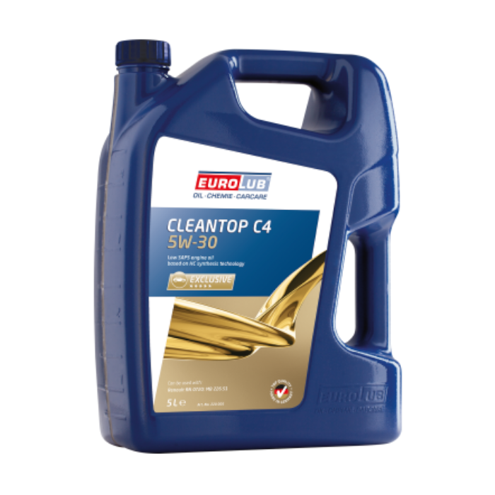 Eurolub Motoröl 5W30 Cleantop C4 5W-30 / 5 Liter