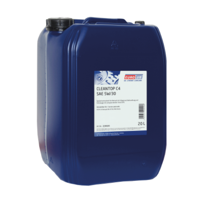 Eurolub Motoröl 5W30 Cleantop C4 5W-30 / 20 Liter