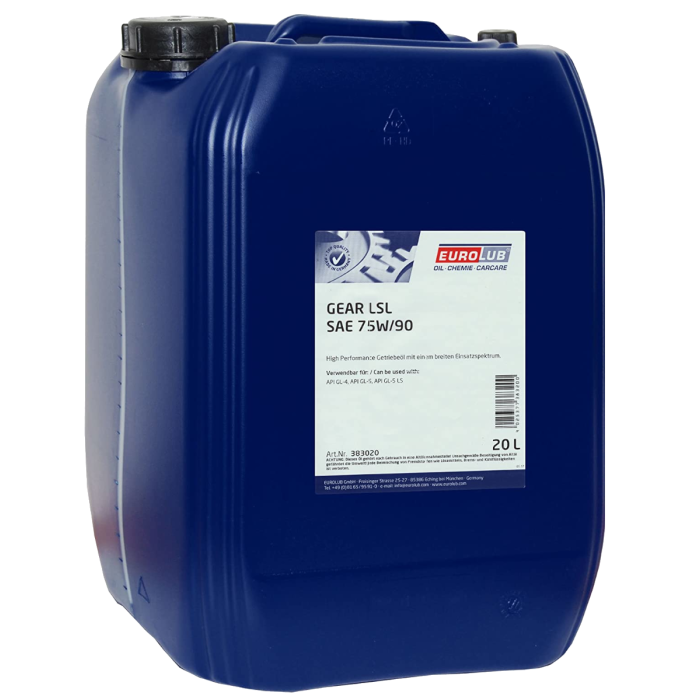 Eurolub Getriebeöl 75W90 Gear LSL 75W-90 / 20 Liter