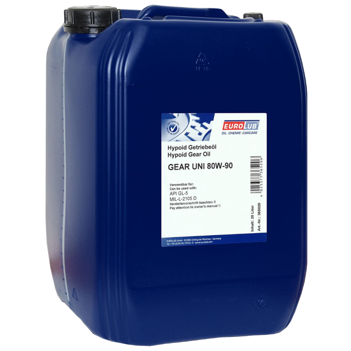 Eurolub Getriebeöl 80W90 Gear Uni 80W-90 / 20 Liter