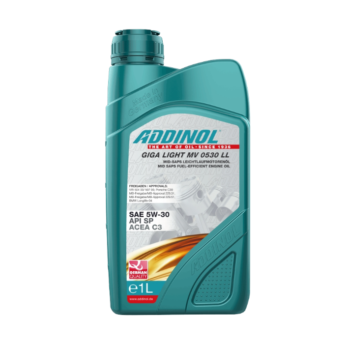 Addinol Motoröl 5w30 Giga Light MV 0530 LL / 1 Liter