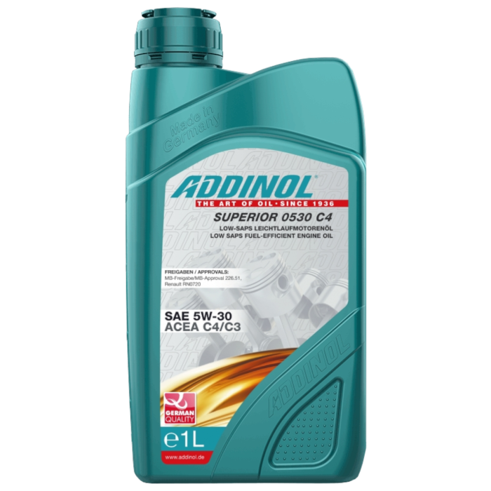 Addinol Motoröl 5w30 Superior 0530 C4 / 1 Liter
