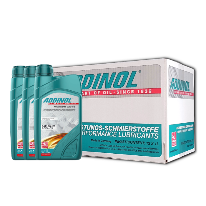 Addinol Premium 020 FE / 12 x 1 Liter