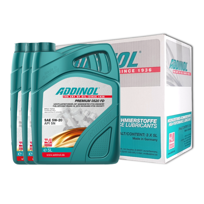Addinol Premium 0520 FD / 3 x 5 Liter