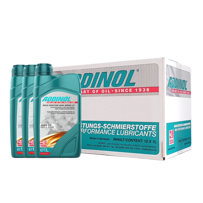 Addinol Pole Position High Speed 2T / 12 x 1 Liter