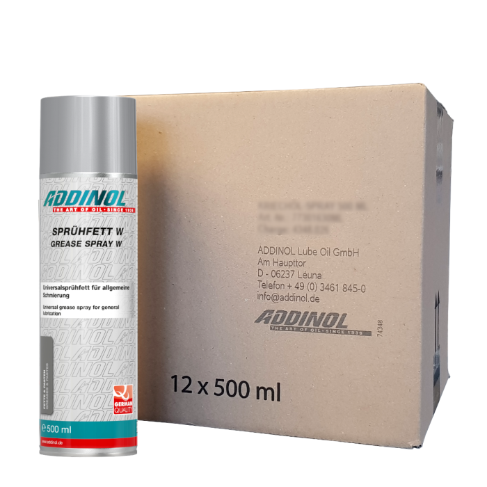 Addinol Sprühfett W / 12 x 500 ml