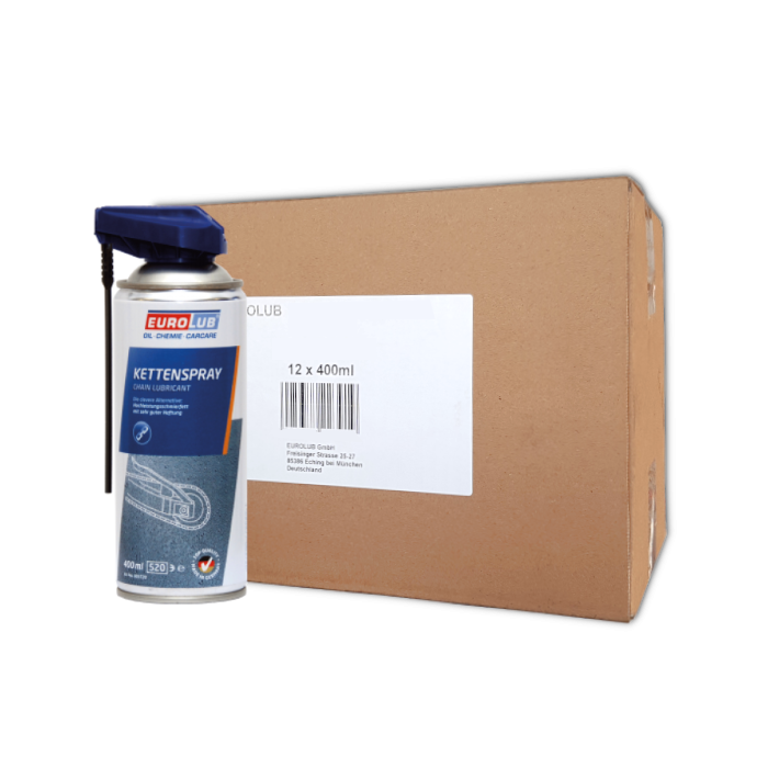 Eurolub Kettenspray / 12 x 400 ml