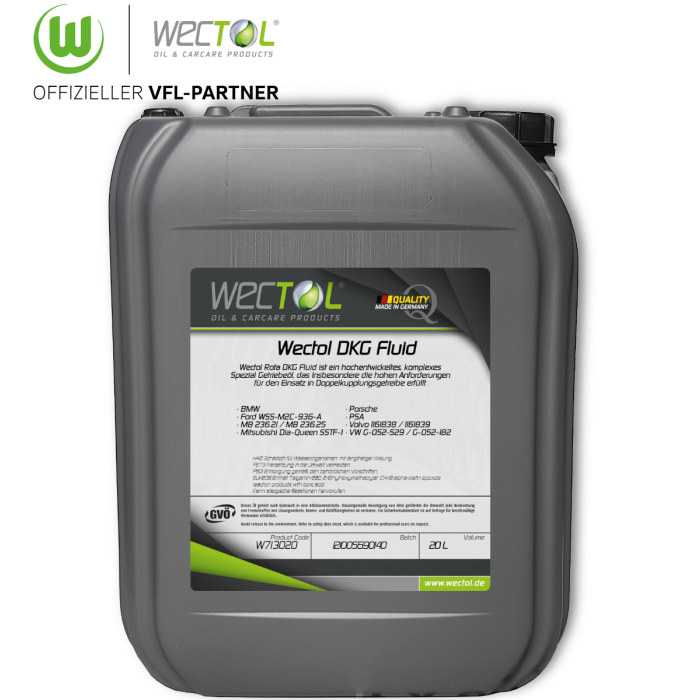 Wectol Getriebeöl Rota DKG Fluid / 20 Liter