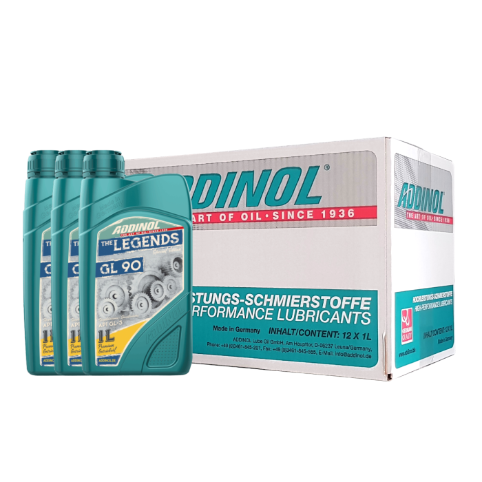 Addinol Getriebeöl 90 Legends GL 90 / 12 x 1 Liter
