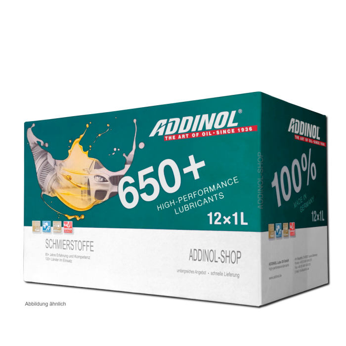 Addinol Motoröl 0w30 Giga Light 030 / 12 x 1 Liter