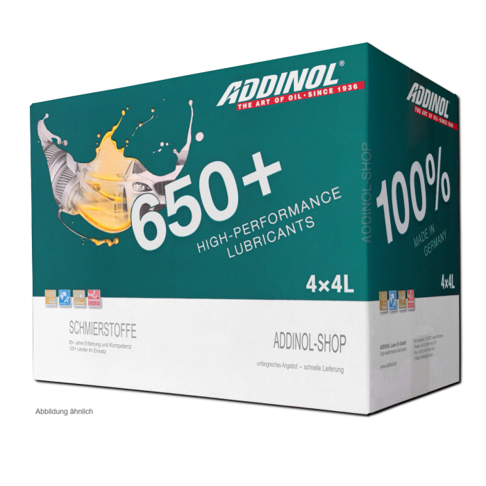 Addinol Motoröl 5w50 Premium Racing 0550 C3 / 4 x 4 Liter