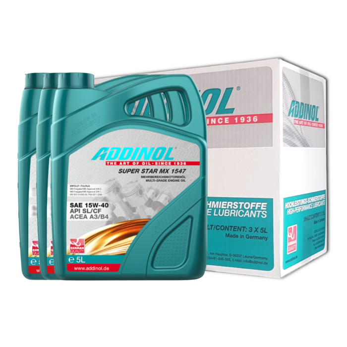 Addinol Super Star MX 1547 / 3 x 5 Liter