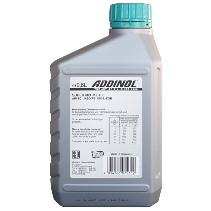 Addinol Super MIX MZ 405 / 0,6 Liter