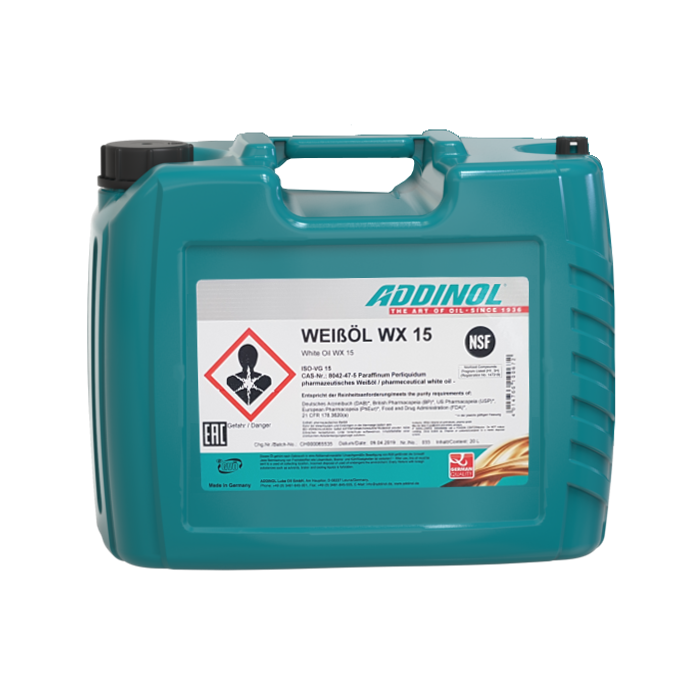 Addinol Weißöl WX 15 / 20 Liter