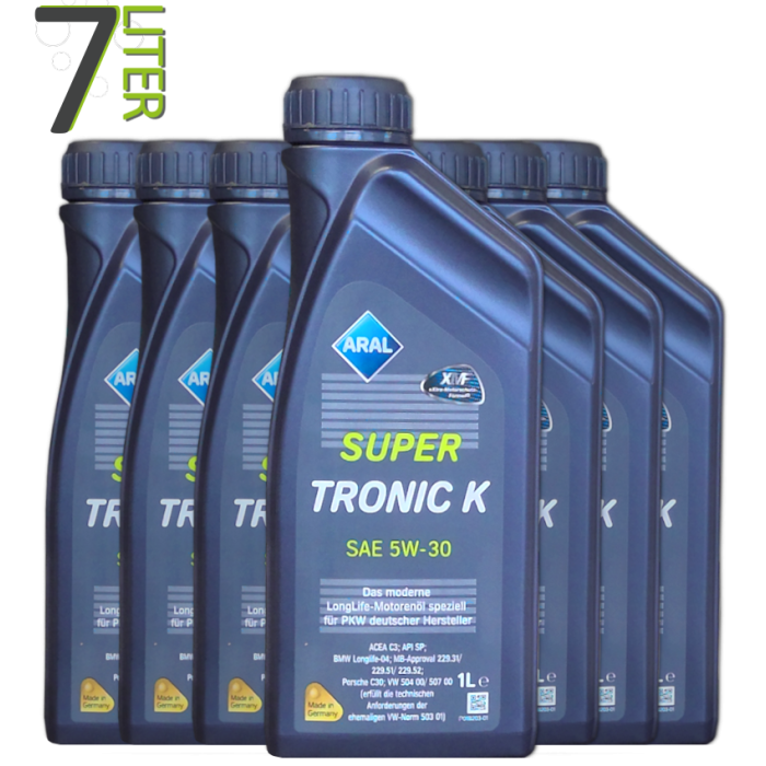 Aral Motoröl 5w30 SuperTronic K 5W-30 / 7 x 1 Liter