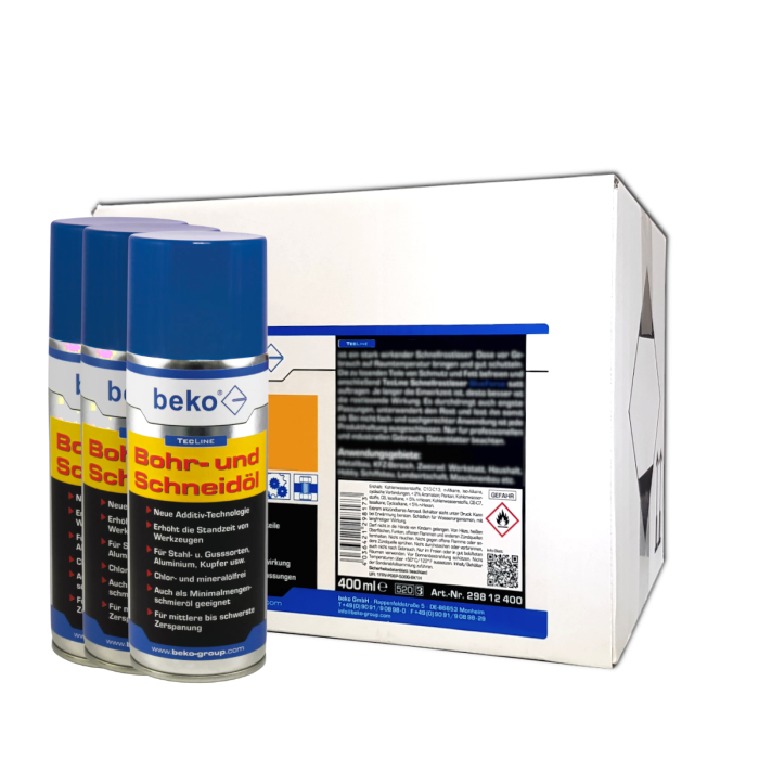 Beko TecLine Bohr- und Schneidöl / 12 x 400ml