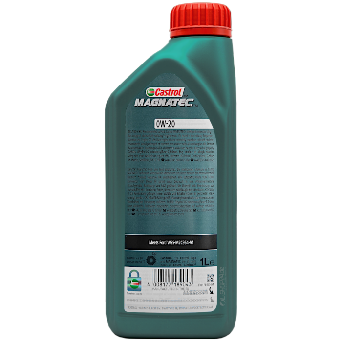 Castrol Motoröl 0w20 Magnatec Ford 0W-20 / 6 x 1 Liter