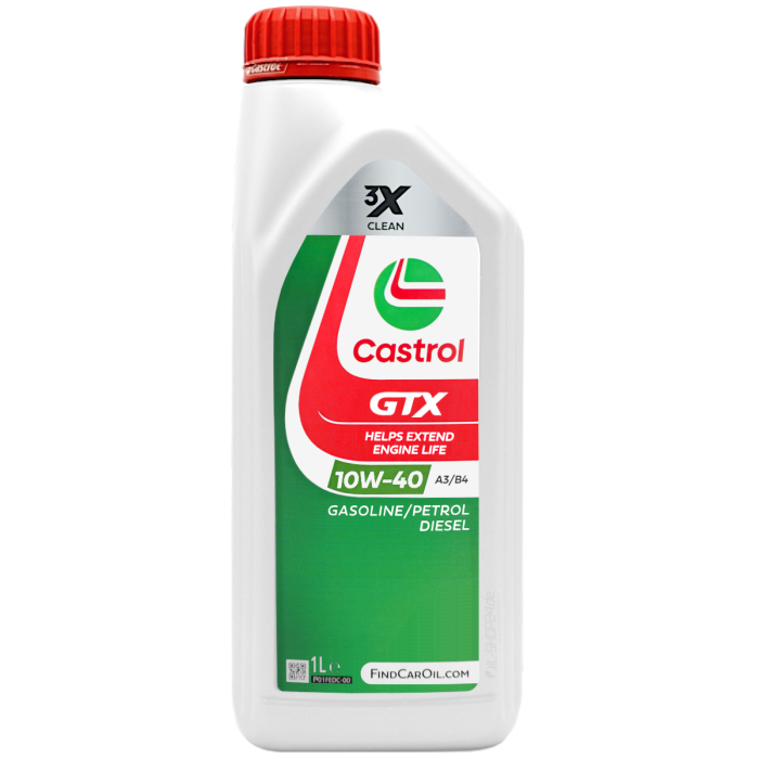 Castrol Motoröl 10W40 GTX 10W-40 A3/B4