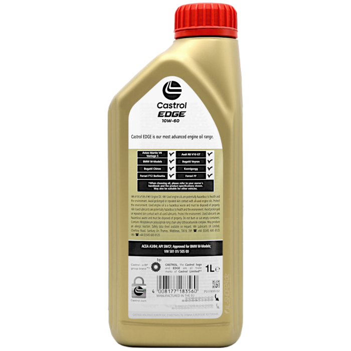 Castrol Motoröl 10W60 Edge 10W-60 / 1 Liter
