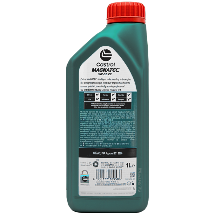 Castrol Motoröl 5W30 Magnatec C2 5W-30 (15F6C8) / 12 x 1 Liter
