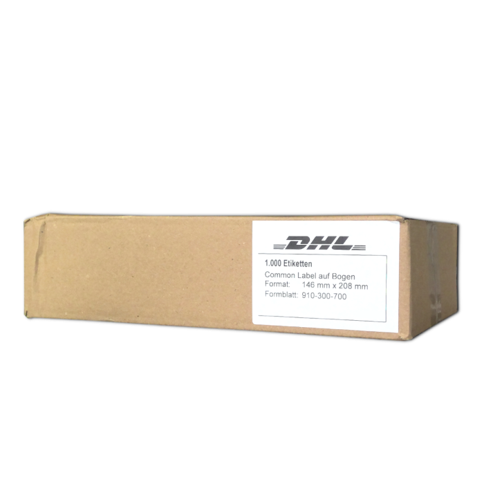 DHL Versandetikett 900-300-700 (DIN A5) / 1000 Stück