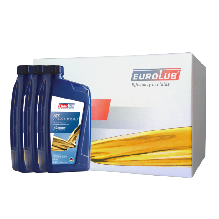 Eurolub Automatikgetriebeöl ATF Gear Fluide II D / 12 x 1 Liter