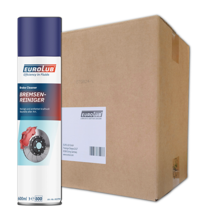 Eurolub Bremsenreiniger Spray / 12 x 600 ml