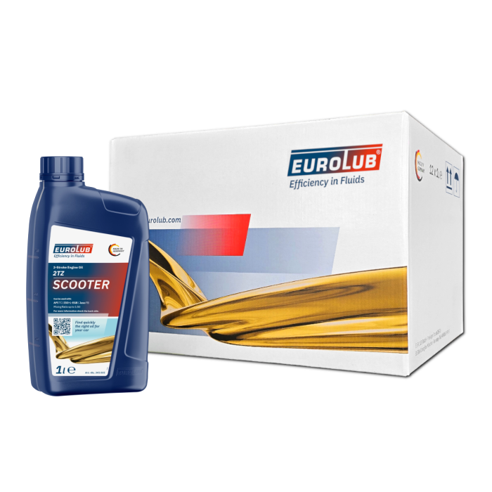 Eurolub Mischöl 2TZ Scooter / 12 x 1 Liter