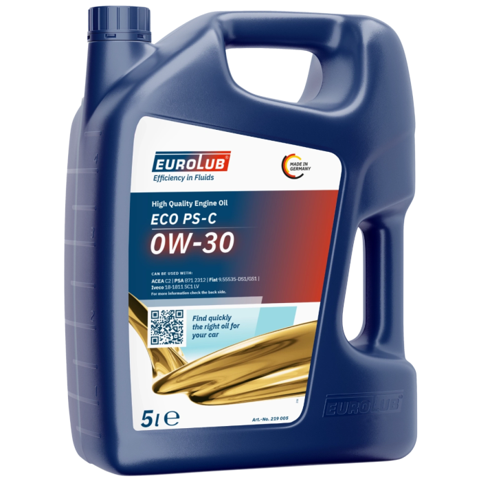 Eurolub Motoröl 0W30 Eco PS-C 0W-30 / 4 x 5 Liter