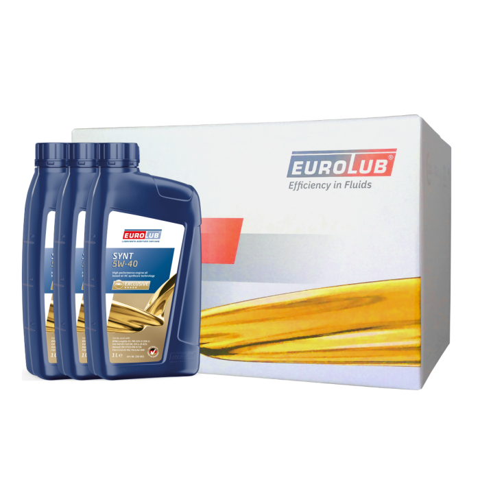 Eurolub Motoröl 5w40 Synt / 12 x 1 Liter