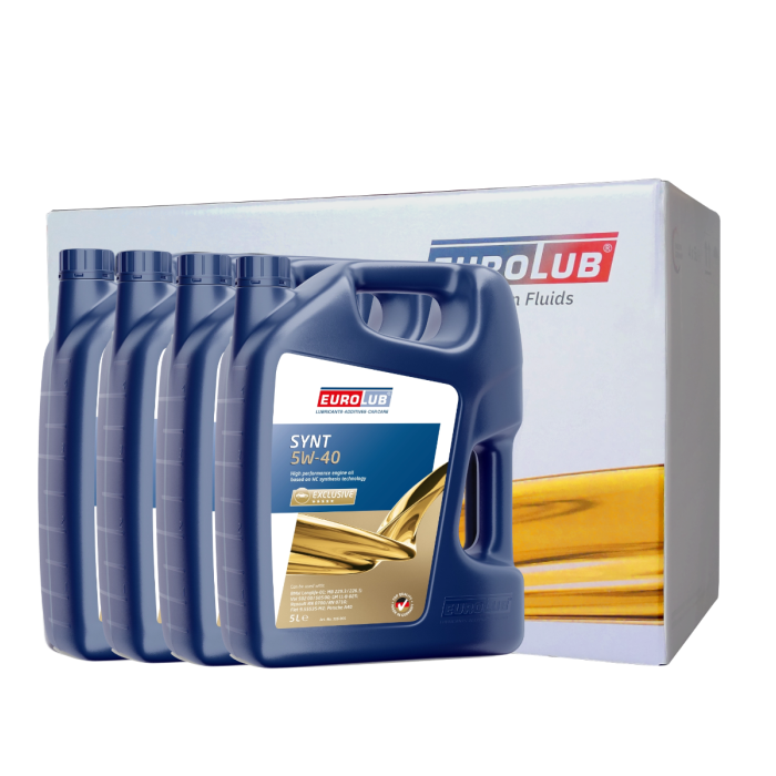 Eurolub Motoröl 5w40 Synt / 4 x 5 Liter