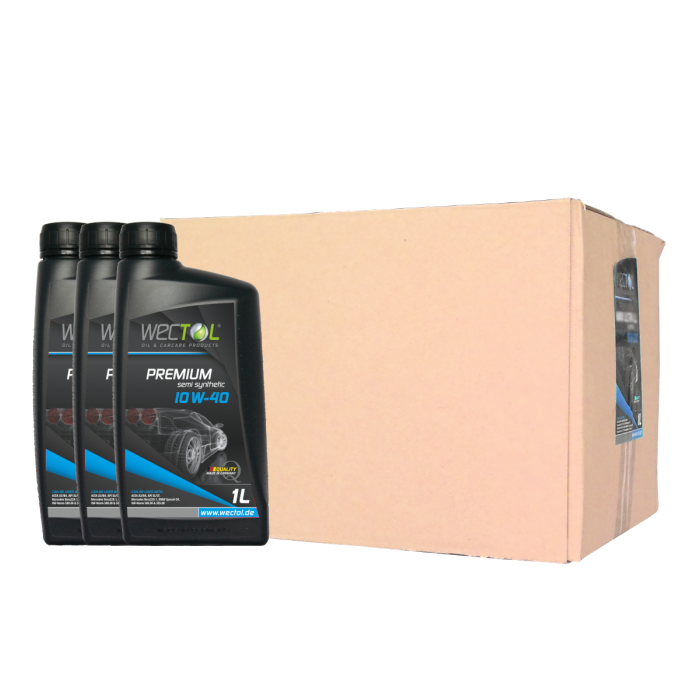 WECTOL Motoröl 10W-40 Premium 10W-40 / 12 x 1 Liter