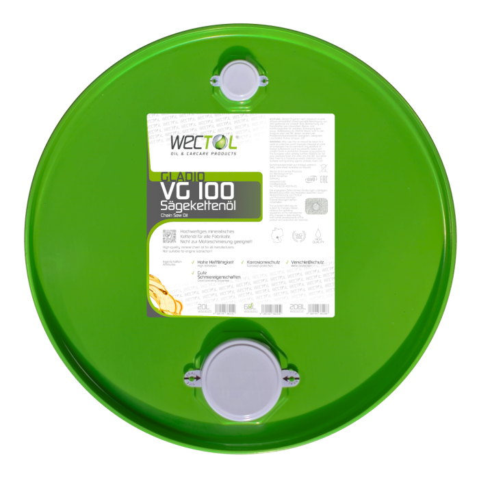 Wectol Gladio Kettenöl / 60 Liter